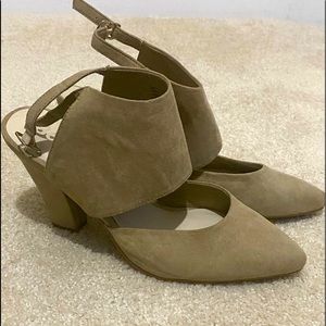 Taupe Pointed Heels